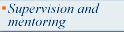 Supervision and mentoring